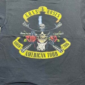 Guns N' Roses 2016 Tour Band Shirt Double Sided Axl Slash authentic XL